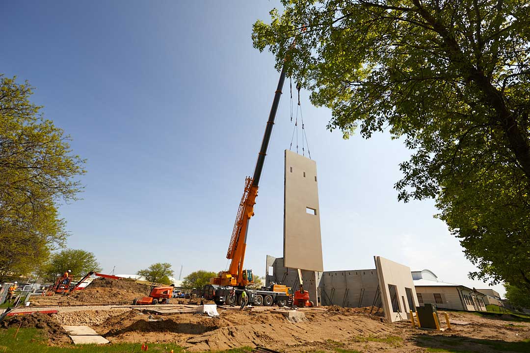 Medical Readiness Facility Takes Shape