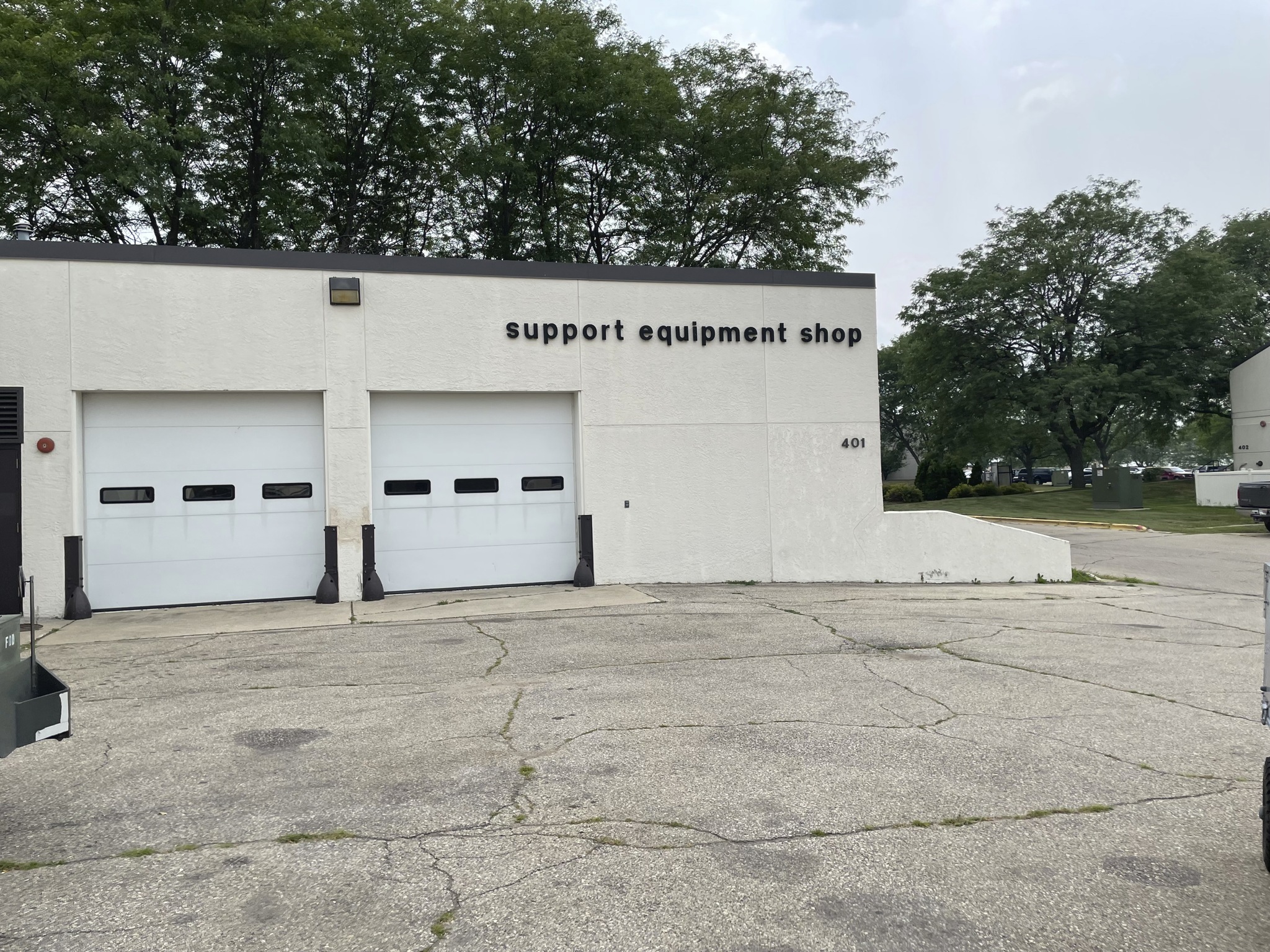 Wisconsin Air National Guard 115th Fighter Wing support equipment shop