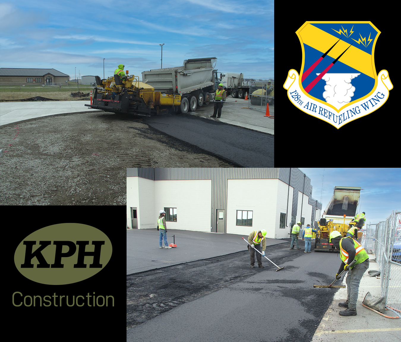 KPH Upgrade 128th Wisconsin Air National Guard pavement